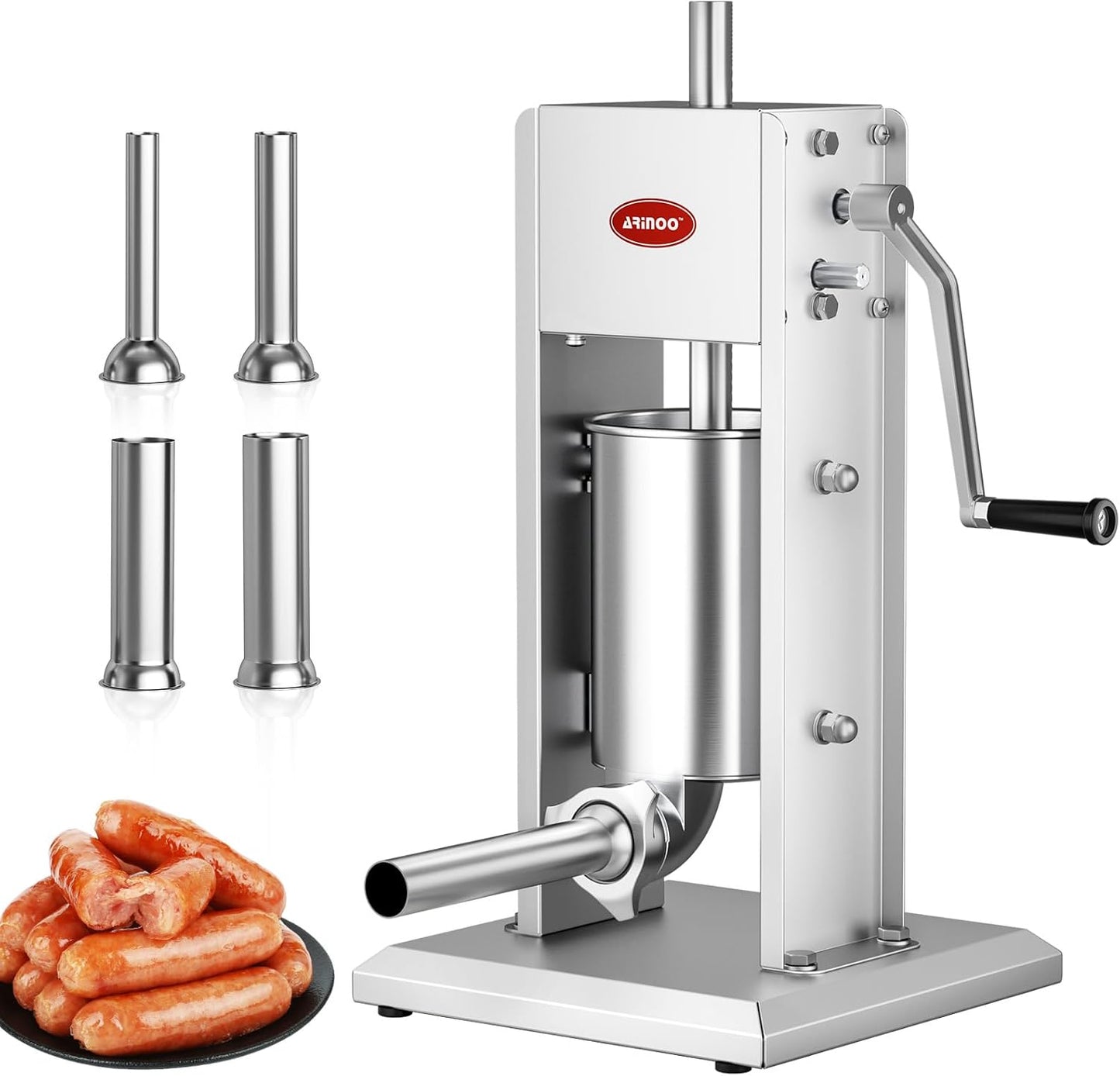 Stainless Steel Manual Vertical Sausage Stuffe
