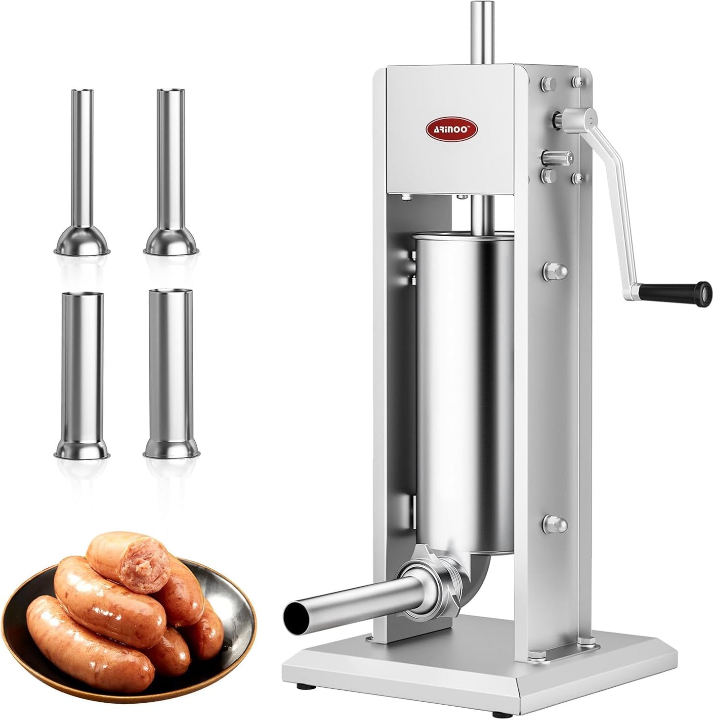 Stainless Steel Manual Vertical Sausage Stuffe