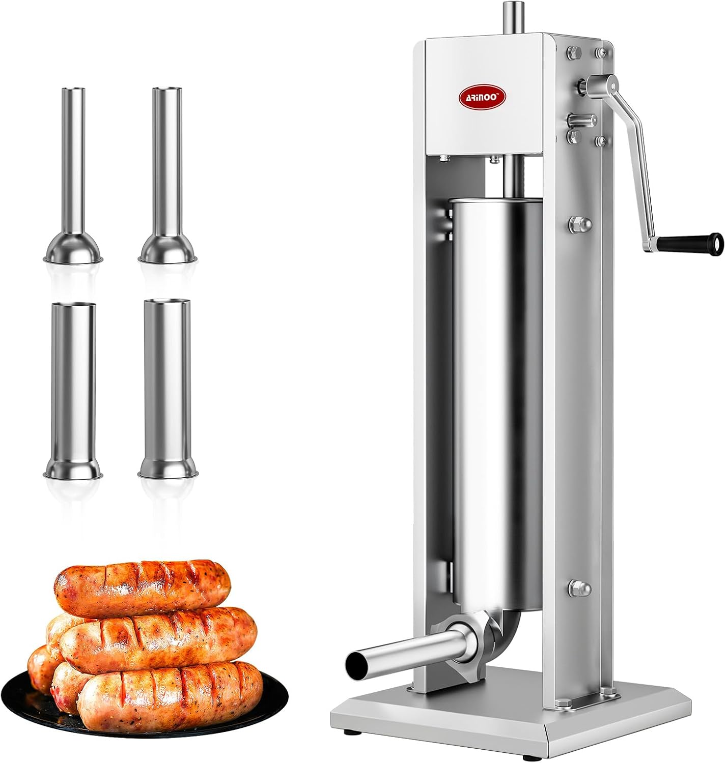 Stainless Steel Manual Vertical Sausage Stuffe