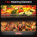 Arinoo 16 Qt Air Fryer Toaster Oven Combo