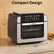 Arinoo 16 Qt Air Fryer Toaster Oven Combo