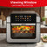 Arinoo 16 Qt Air Fryer Toaster Oven Combo