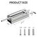 Arinoo Manual Horizontal Sausage Stuffer 7L – Stainless Steel