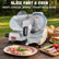 Arinoo 8.5" Electric Meat Slicer – 110V, Sliver