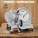 Arinoo 10" Electric Meat Slicer – 110V, Sliver