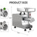 Arinoo TF #8 Electric Meat Grinder - 110V, 0.6HP