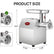 Arinoo TK #8 Electric Meat Grinder - 110V, 0.5HP